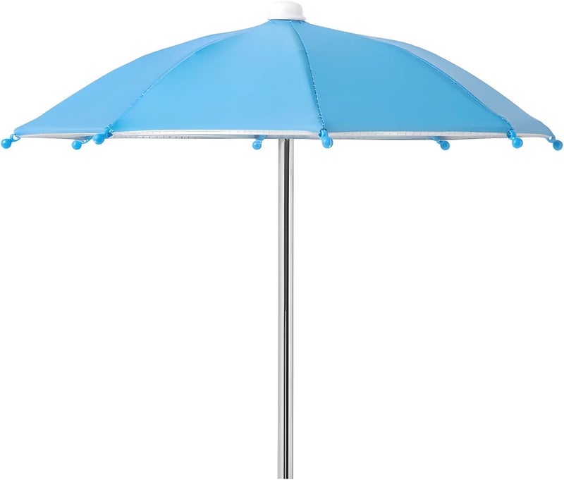 Gnodry Squirrel Picnic Table Feeder Replacement Mini Umbrella for Outside (Blue) - Image 1